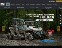 Tablet Screenshot of imbcolombia.com
